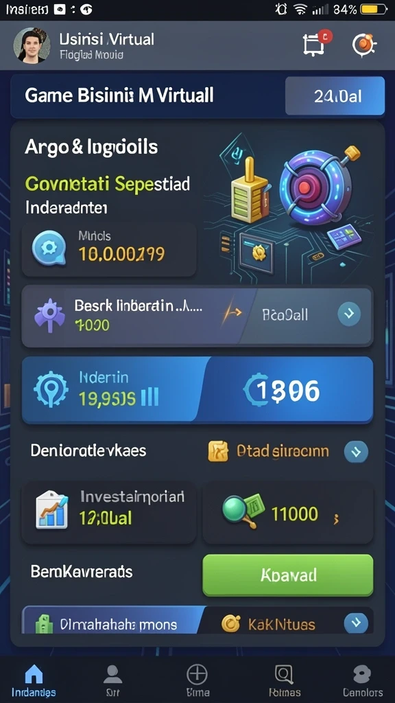 Tampilan layar utama 070SLOT yang menarik dan intuitif.
