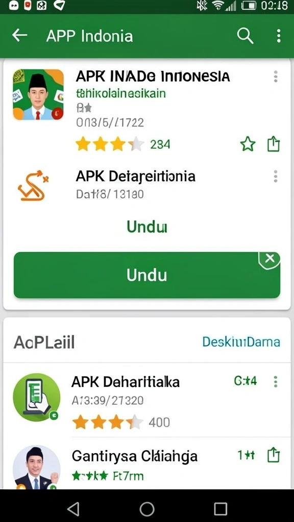 Tampilan karakter utama yang menarik dan penuh warna.