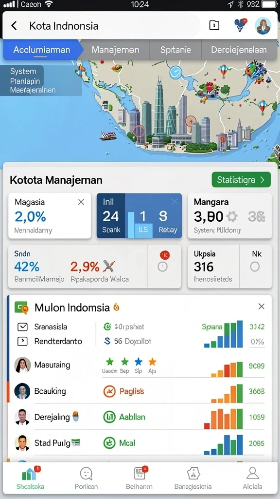 Tampilan antarmuka yang menawan dan mudah digunakan.