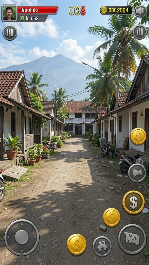 Tampilan antarmuka utama yang menarik dan user-friendly.