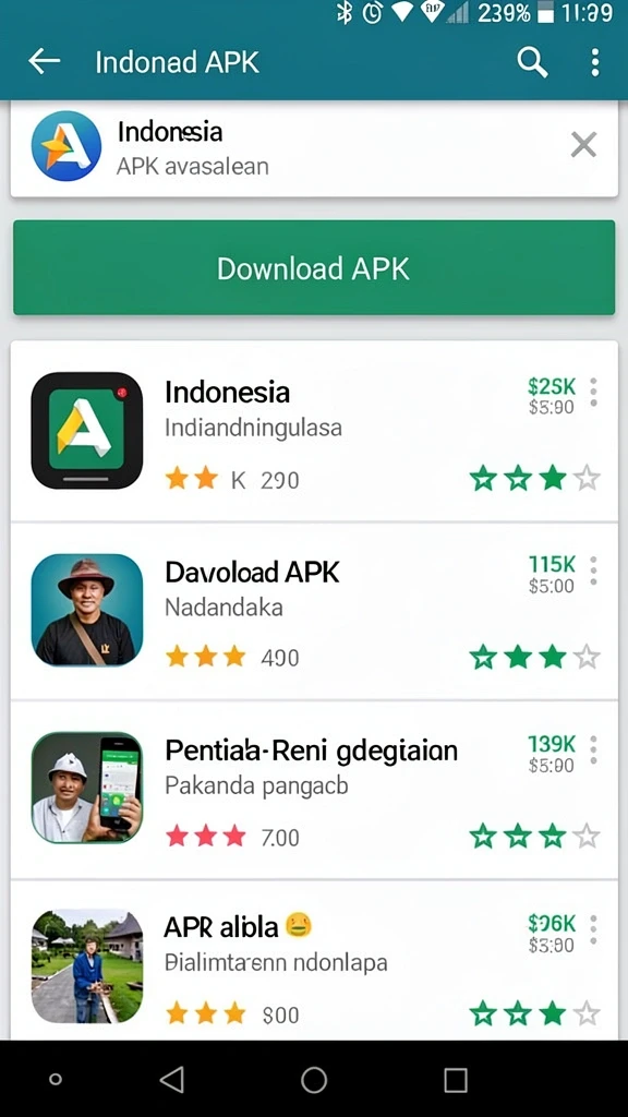 Tampilan antarmuka yang ramah pengguna dan menarik.