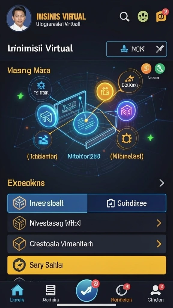 Karakter-karakter unik yang bisa dipilih sesuai selera.
