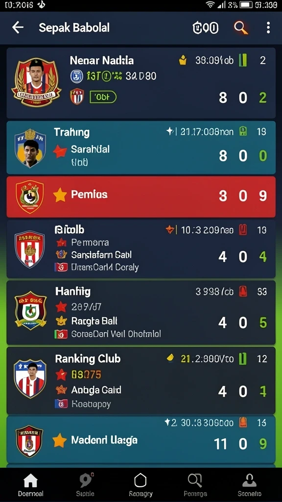 Tampilan awal yang menarik dan mudah dinavigasi.