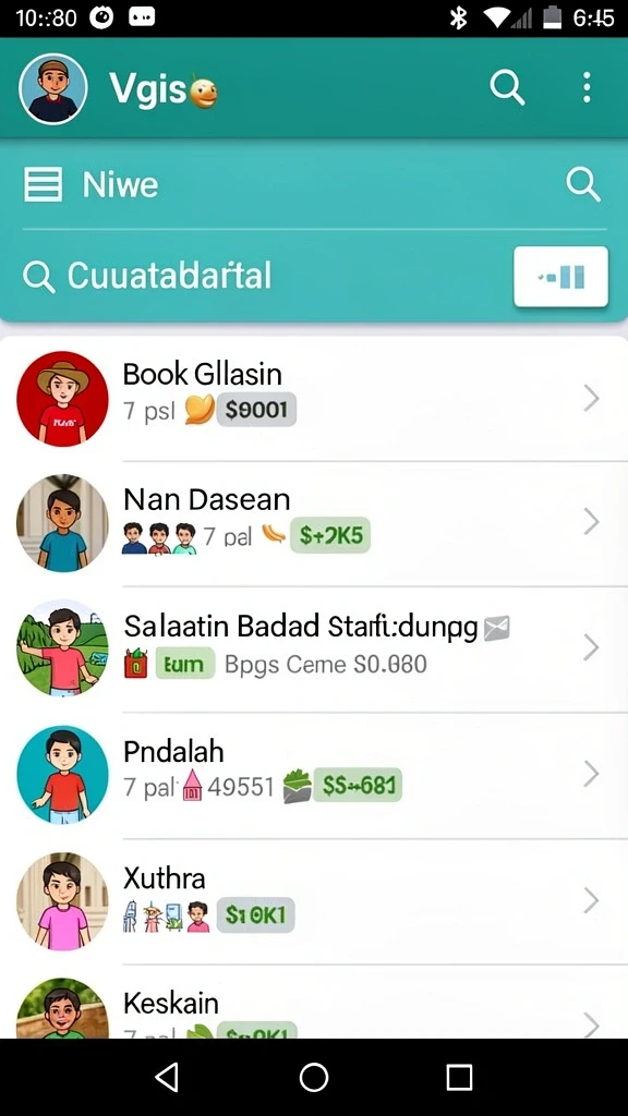 Tangkapan layar petualangan karakter utama yang menakjubkan.