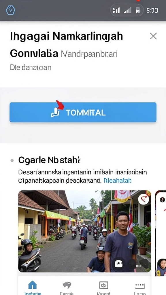 Tampilan antarmuka yang intuitif dan menarik.