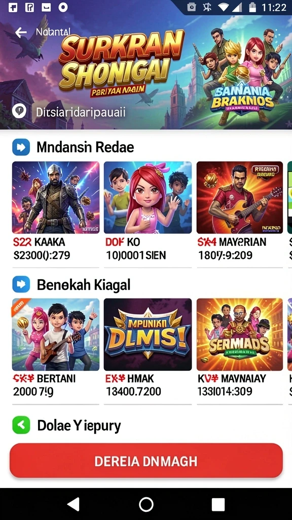 Mode permainan yang beragam untuk semua pemain.