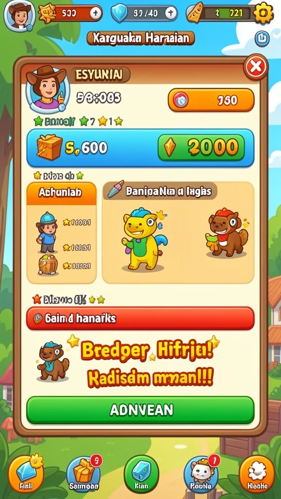 Tampilan beranda yang menarik dan mudah dinavigasi.