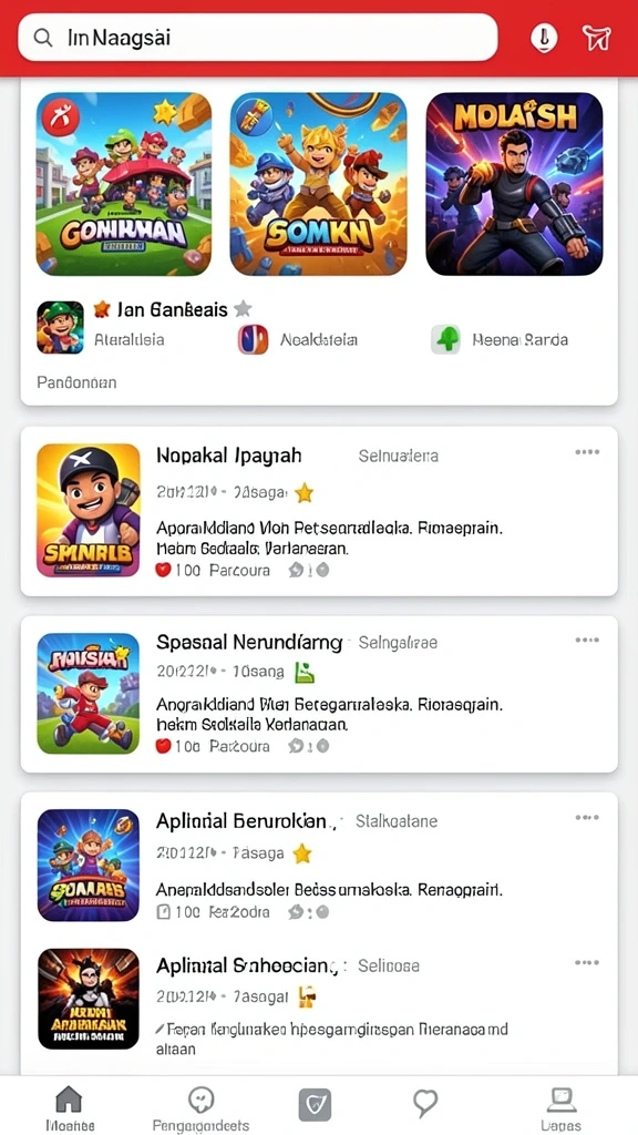 Berbagai tantangan seru menanti di setiap level.