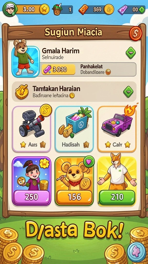 Antarmuka pengguna yang mudah dinavigasi dan user-friendly.