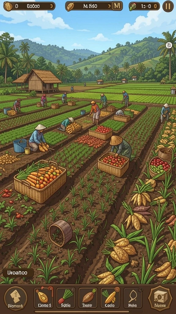 Tampilan karakter utama yang menawan dan penuh warna.
