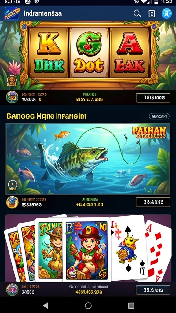 Pengaturan karakter dengan berbagai pilihan unik.