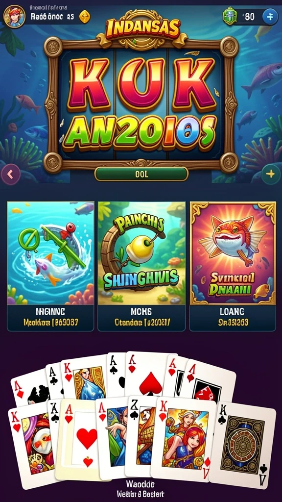 Tampilan permainan slot yang menarik.