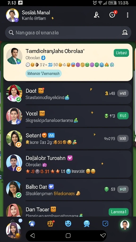 Tangkapan layar menampilkan pertarungan epik dengan efek visual menawan.