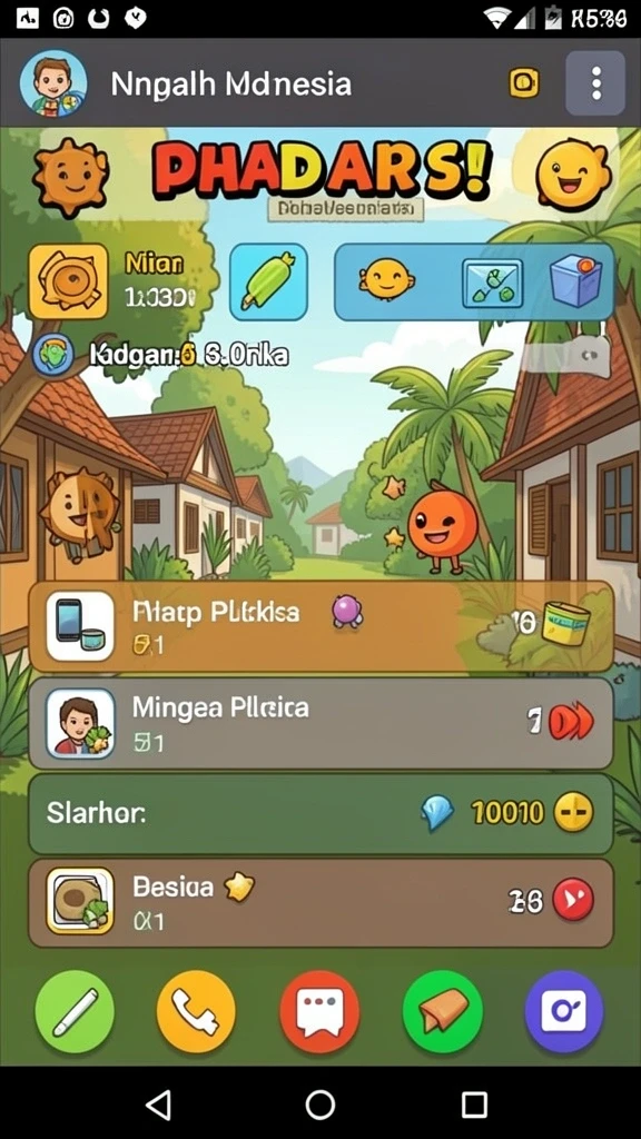 Sistem upgrade karakter yang menarik.