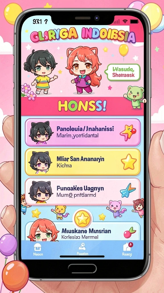Gameplay seru dengan berbagai tantangan menunggu.