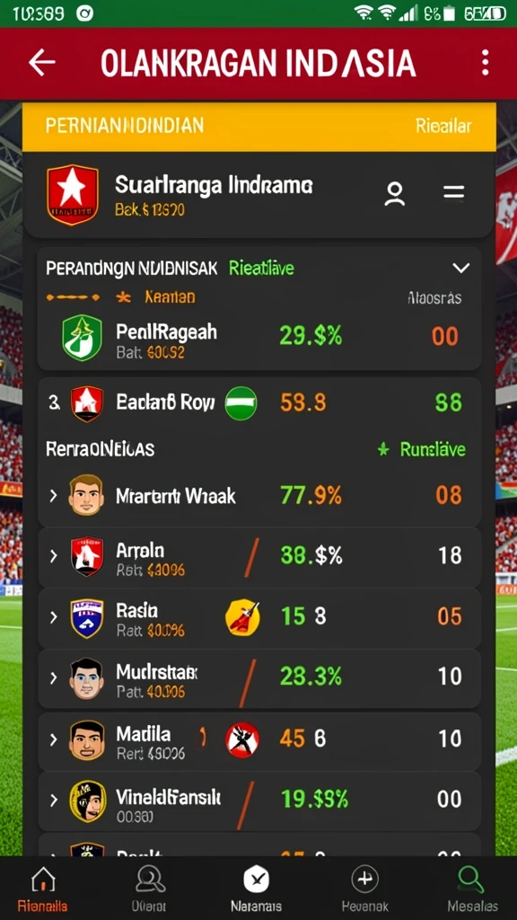 Tampilan antarmuka yang ramah pengguna dan menarik.