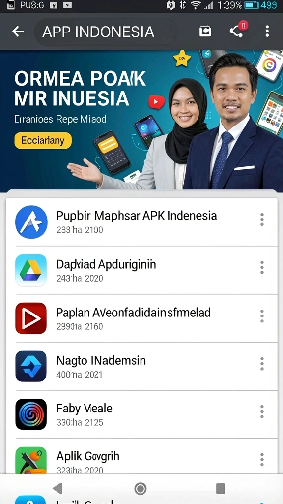 Tampilan antarmuka yang intuitif dan menarik.