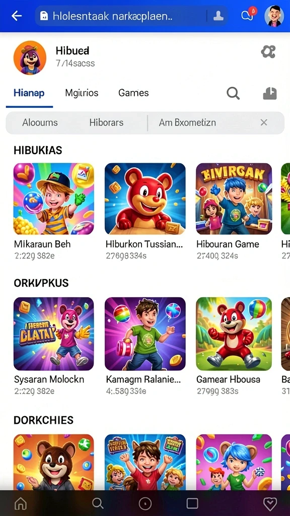 Karakter unik dengan kemampuan berbeda di setiap level.