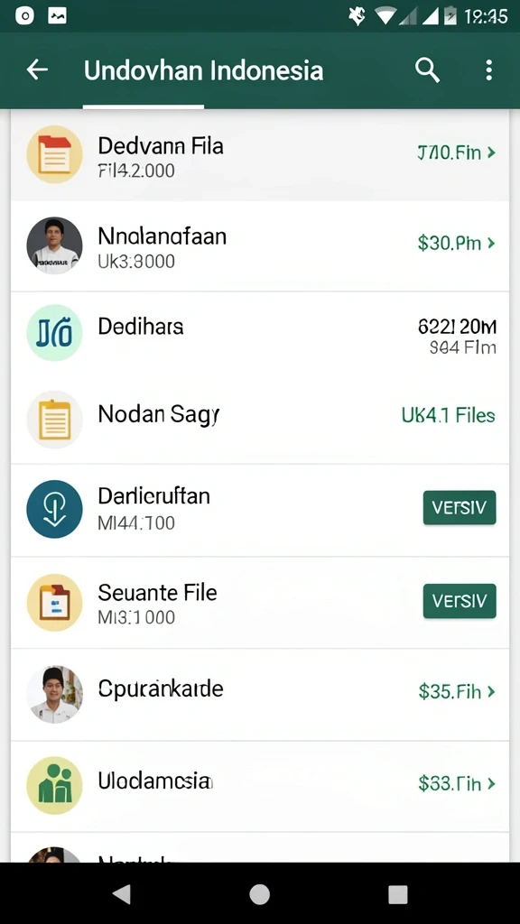 Tampilan antarmuka yang ramah pengguna.