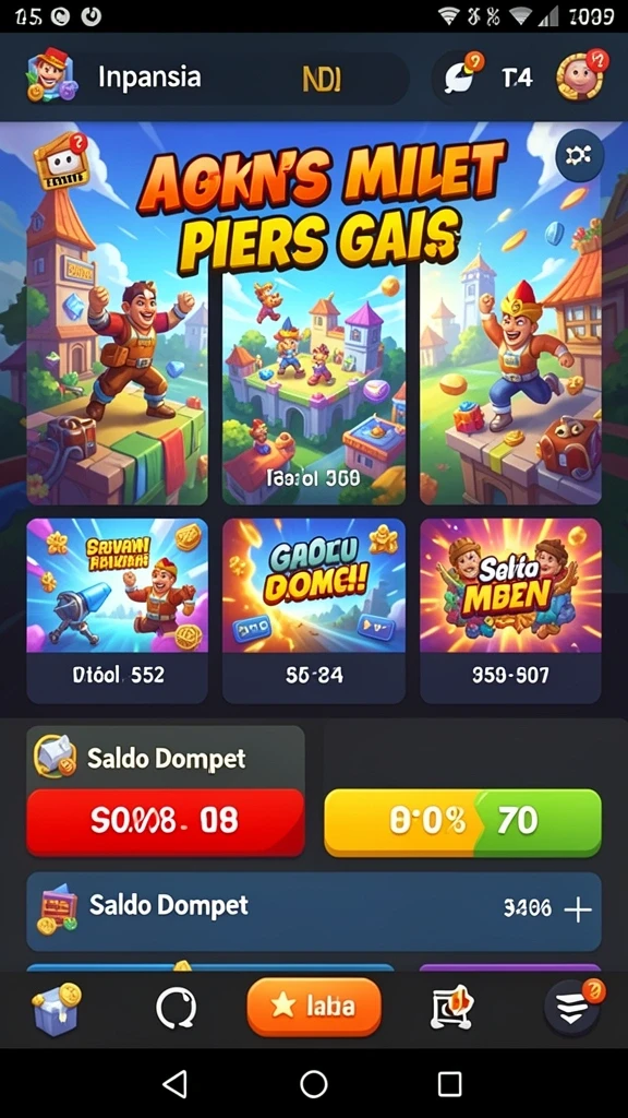 Berbagai tema slot menarik tersedia.