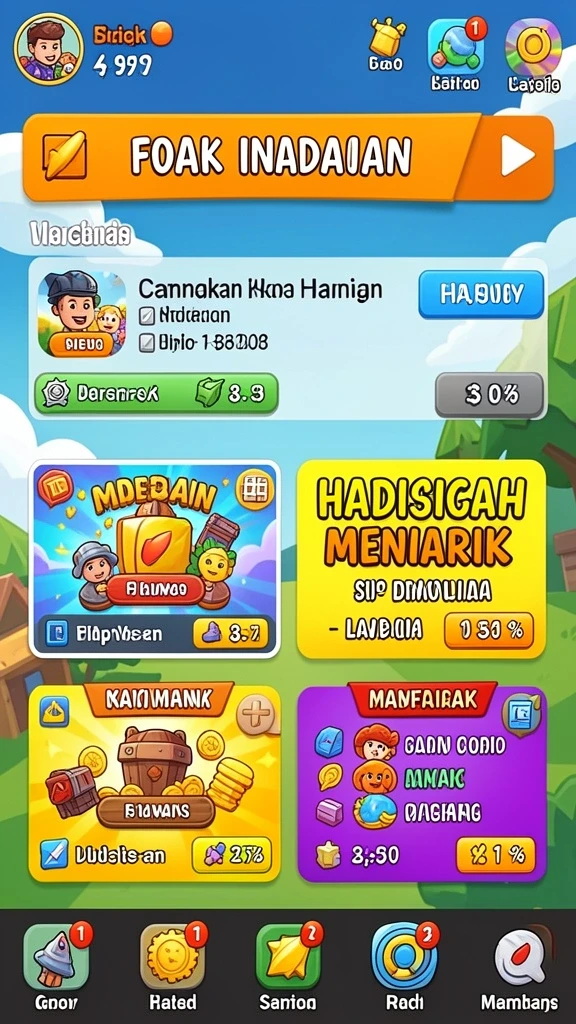 Event menarik dengan hadiah fantastis setiap bulan.