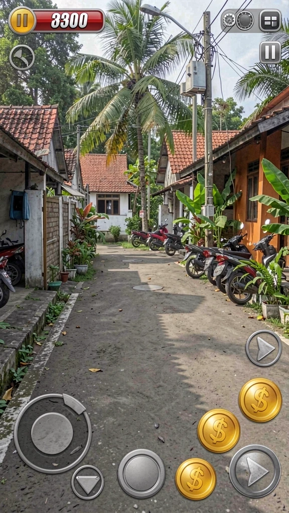 Tangkapan layar karakter kustom yang dibuat oleh pemain.