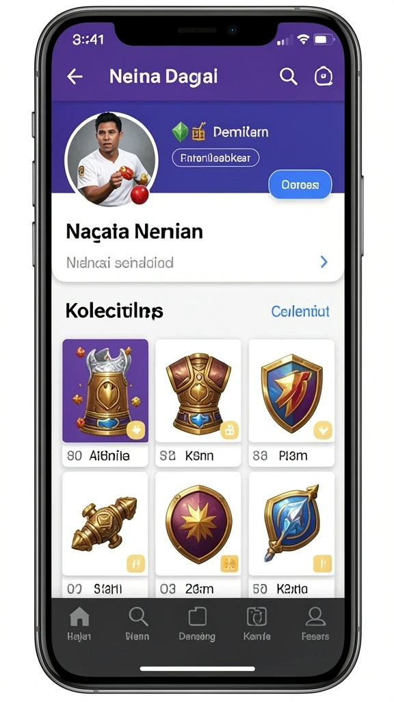 Screenshot memperlihatkan karakter menarik yang bisa dimainkan.